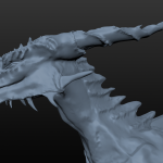 Dragon sculpt