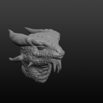 Dragon sculpt