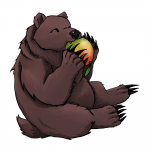 Bear logo for a client